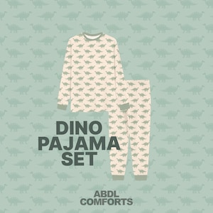 Dino ABDL Men&#39;s Pajama Set