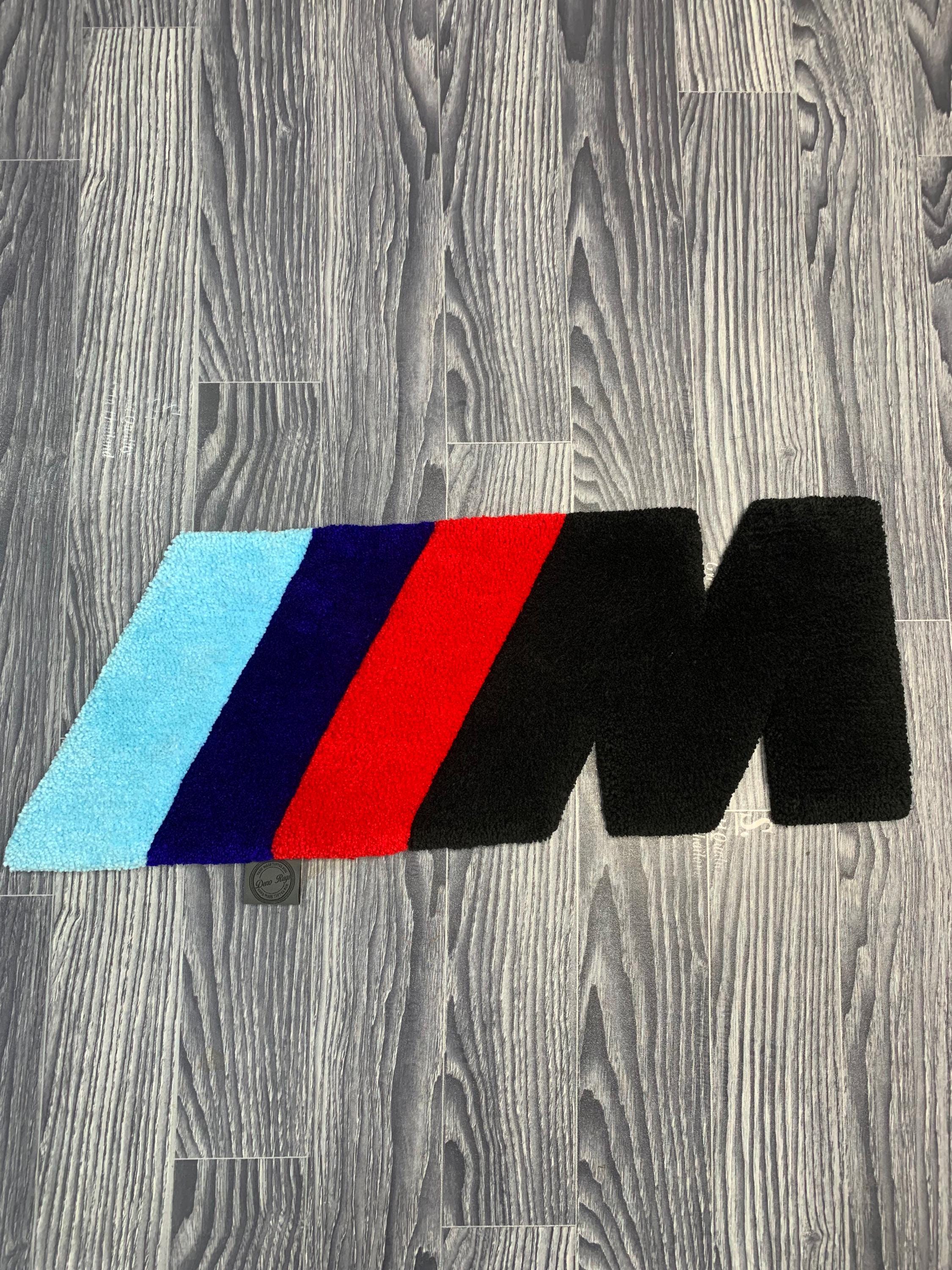 Tufting Rug Bmw BMW M Logo Tufted Rug | Handmade Rug | BMW M Carpet | Rugs for Living ...