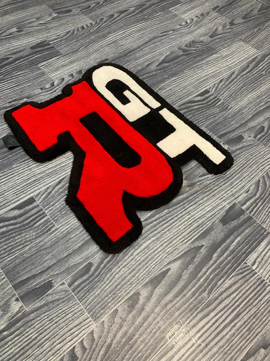 Nissan Gt R Rug GT-R Logo Rug | Handmade Tufted Car Logo Rug | JDM Nissan GT-R Inspired ...