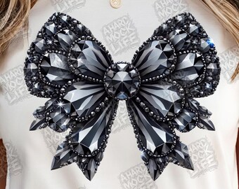 Black Bow PNG