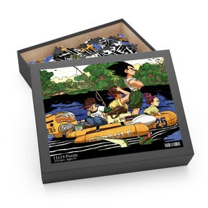 Adventure-Themed Puzzle for Family Fun, 120-500 Pieces, Outdoor Activity, Gift for Game Night, Camping Vibes, Easy to Assemble
