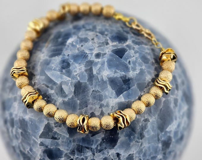 Featured listing image: 14k and 18k gold plated bracelet