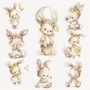 Spring Bunny Clipart