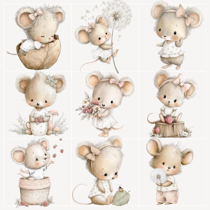 Cute Mouse Clipart