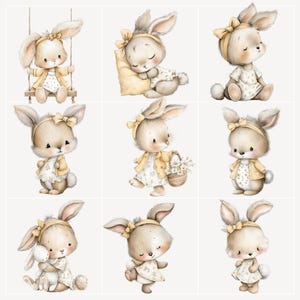 Bunny Nursery Art