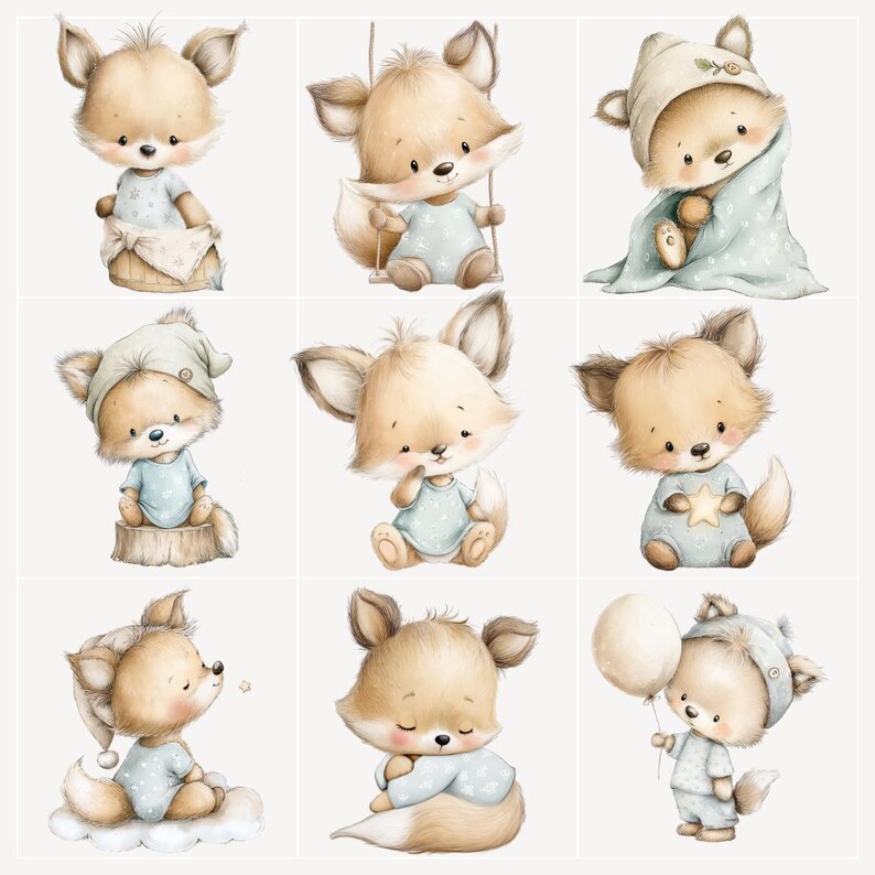 Baby Fox PNG