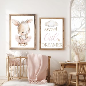 Bunny Nursery Art