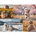 Japanese Four Seasons Jigsaw Puzzle – Cute Cat, Spring Summer Autumn ...