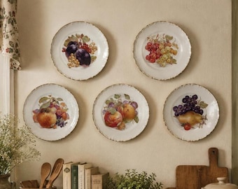 Set of Six Vintage Bavaria Schumann Arzberg German Porcelain