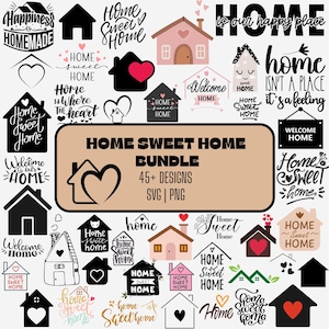 Lot SVG Home Sweet Home, SVG Home Sweet Home, Design Home Sweet Home, Clipart Home Sweet Home, SVG Home Sweet Home