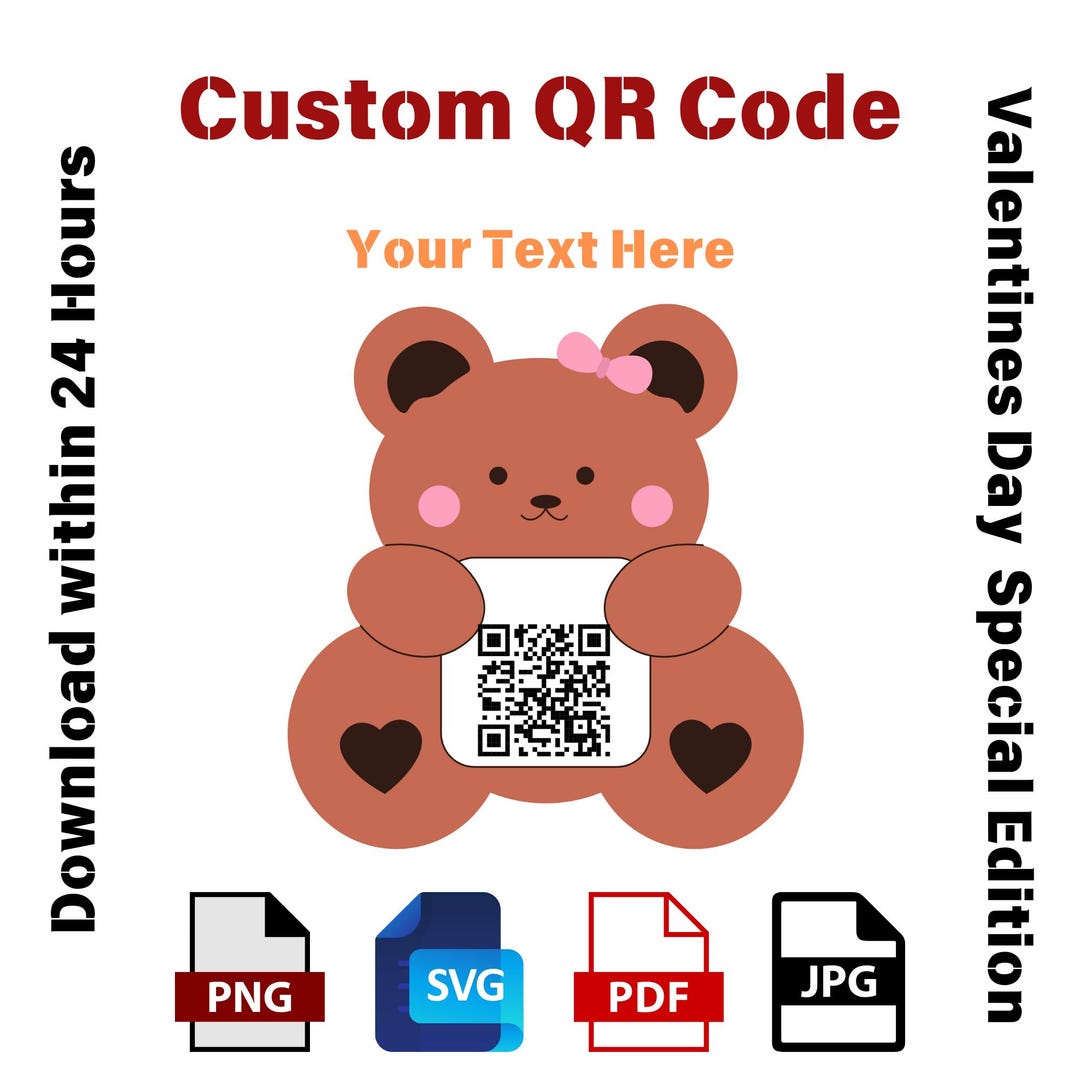 Custom QR Code, Personalized QR Code for Small Business, Wedding ...