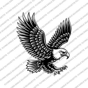 American Flying Eagle Svg Png Design Files Pdf Jpg Vector Cut Files Clipart Svg files for Cricut Instant Digital Digital Download