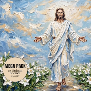 Jesus Christian Printable Wall Art Set: Good & Faithful Shepherd (Digital Download)