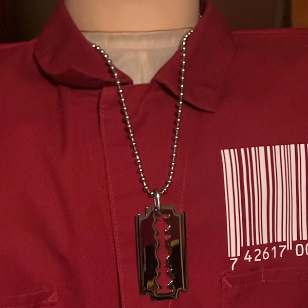 Razor Blade Necklace - Etsy