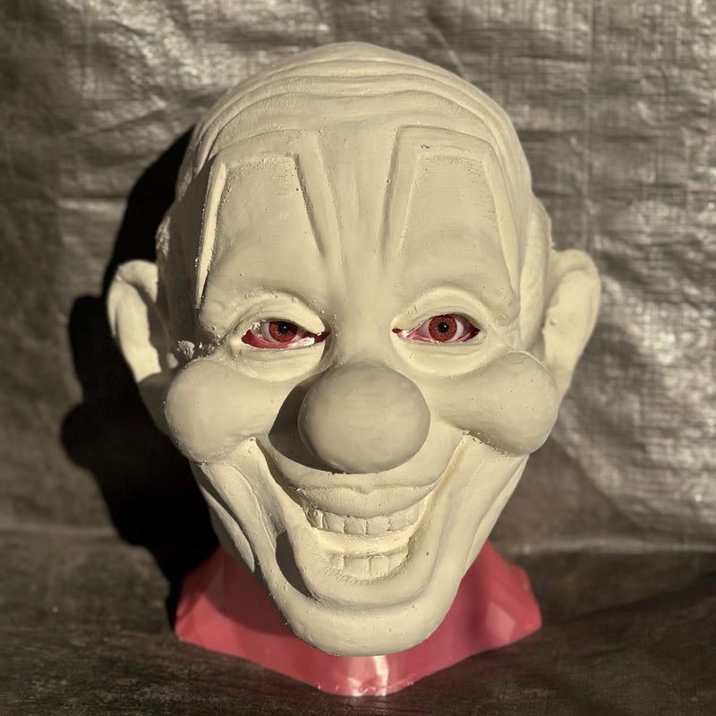 Authentic Clown Mask - Etsy