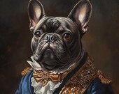 Royal Pet Portrait, Custom Pet Portrait, Personalized Pet Gift, King Queen Pet Art, Renaissance Pet Painting, Custom Cat Painting