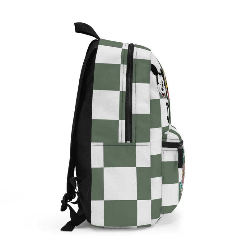 Mochila infantil personalizada: mochila de Mickey Mouse para regalo de Navidad para sobrinos, mochila escolar para niños, bolsa navideña con temática de Mickey y Disney para niños. imagen 2