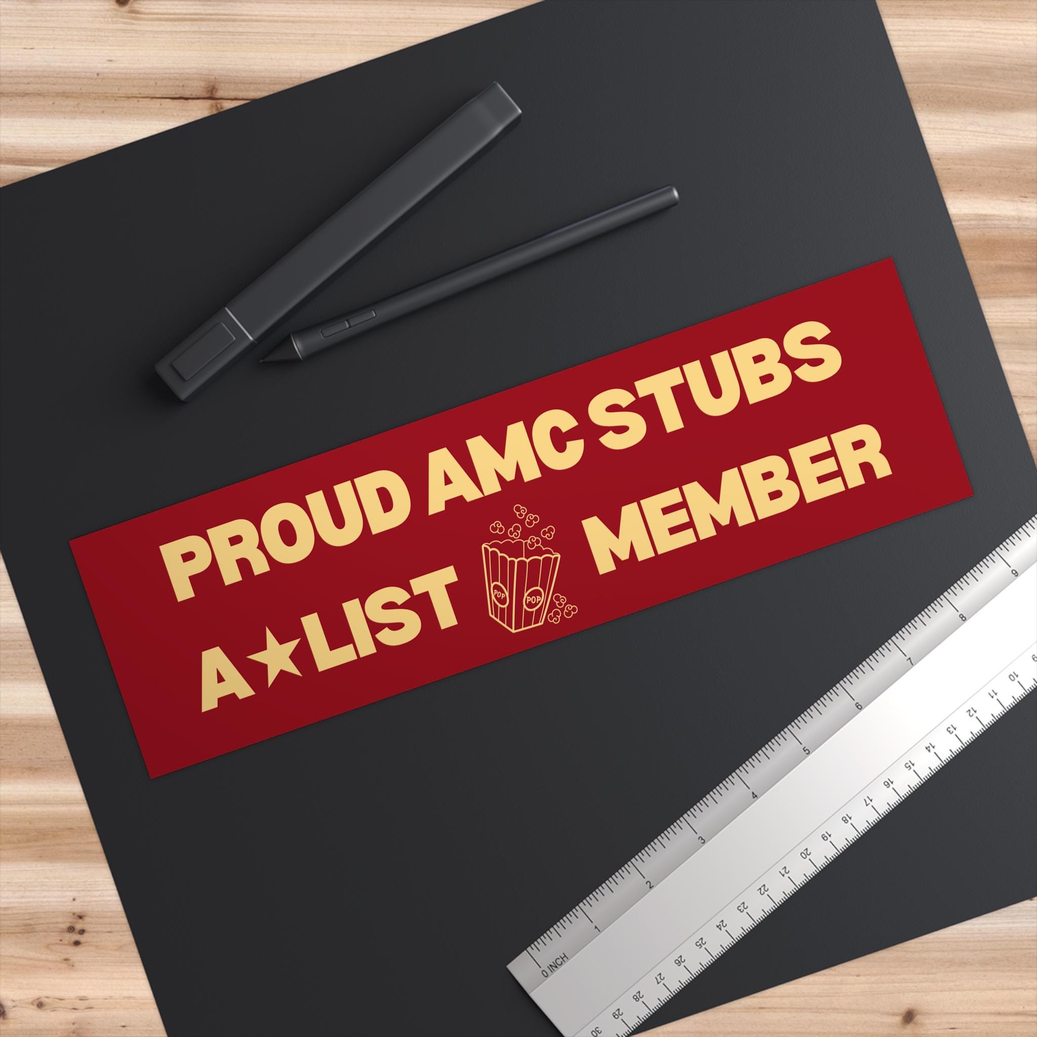 Member Sticker Design A List Member Bumper Sticker - Etsy