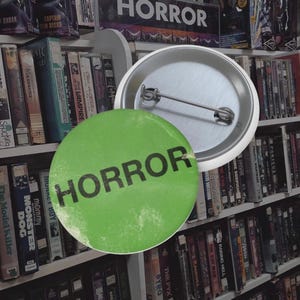 Horror VHS-speldknoppen