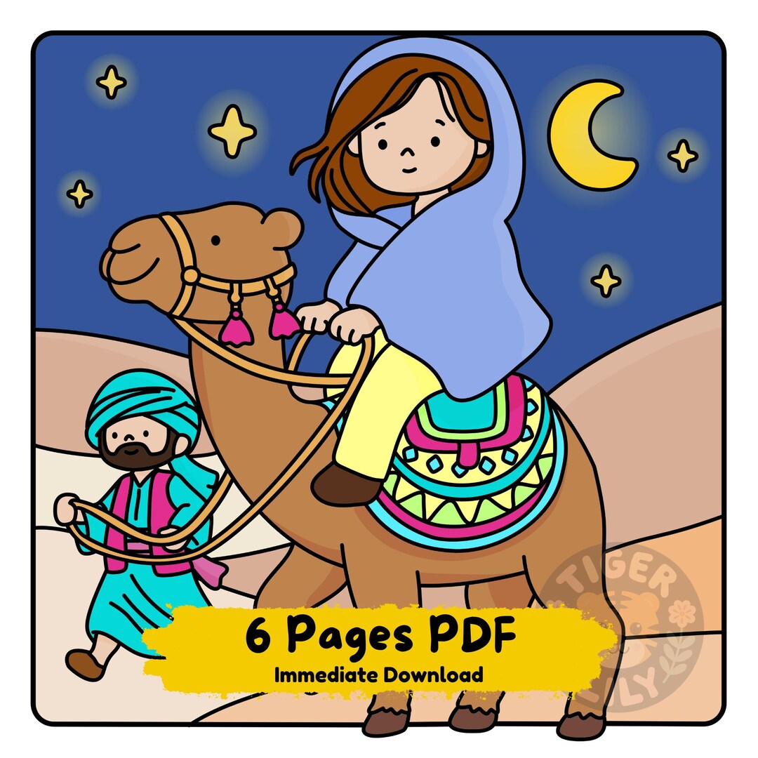 Set 1 of 6 Cozy Girl Coloring Pages Girl Moments Hygge Scenes Digital