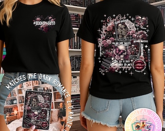 Dark Romance Quotes 2.0 Set - DTF Digital PNG Download - Booktok, Bookish, Pocket Print, Sleeve Quote