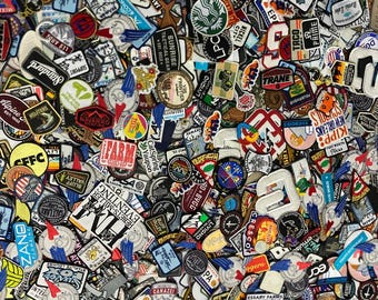 5000 Random Embroidered Patches Bulk Lot Iron On Sew On Mixed Bundle