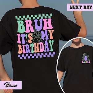 Personalized Dinosaur Birthday Shirt, Custom Age Birthday Shirt, 3rd Birthday Shirt, Dinosaur Birthday Party, Boy Dinosaur Shirt, Party Tee