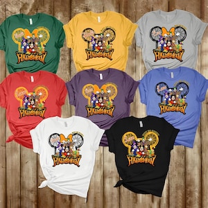 Disney Halloween 2025 Shirt, Custom Disney Halloween Matching Shirt, Disney Family Halloween Shirt, Halloween Party Shirt, Disneyland Shirt