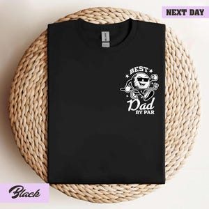 Best Dad By Par Personalized Shirt Golf Dad Shirt Fathers Day Gift Custom Golf Shirt For Dad Cool Dads Club Golf Lovers Comfort Colors Shirt
