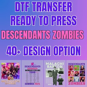 Descendants Zombies DTF Transfer, Disney Worlds Collide Tour, DTF Descendants-konsert, Ready to Press Music Festival 2026, The Rise Of Red