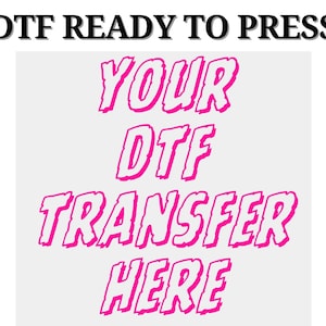 Logo personnalisé avec transfert, texte personnalisé sur le transfert, prêt à imprimer, texte personnalisé avec transfert à chaud, impression à chaud personnalisée, décalcomanie pour logo d&#39;entreprise