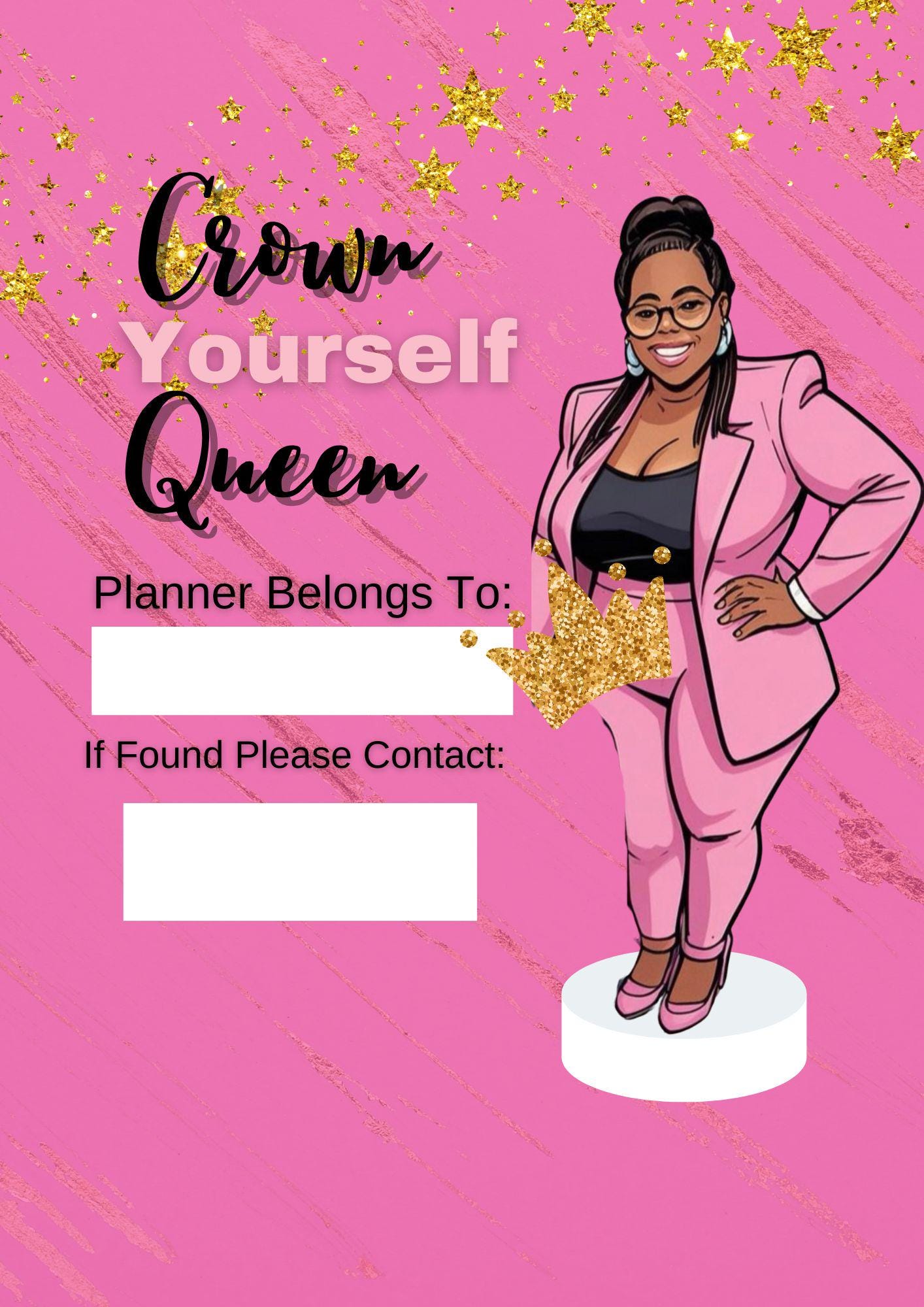 Crown Yourself Queen Planner- Start Building Your Brand, Securing Your ...