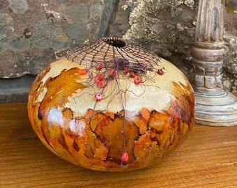 gourd art, pine needle weaving