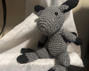 Jersey Devil Handmade Crocheted Cryptid