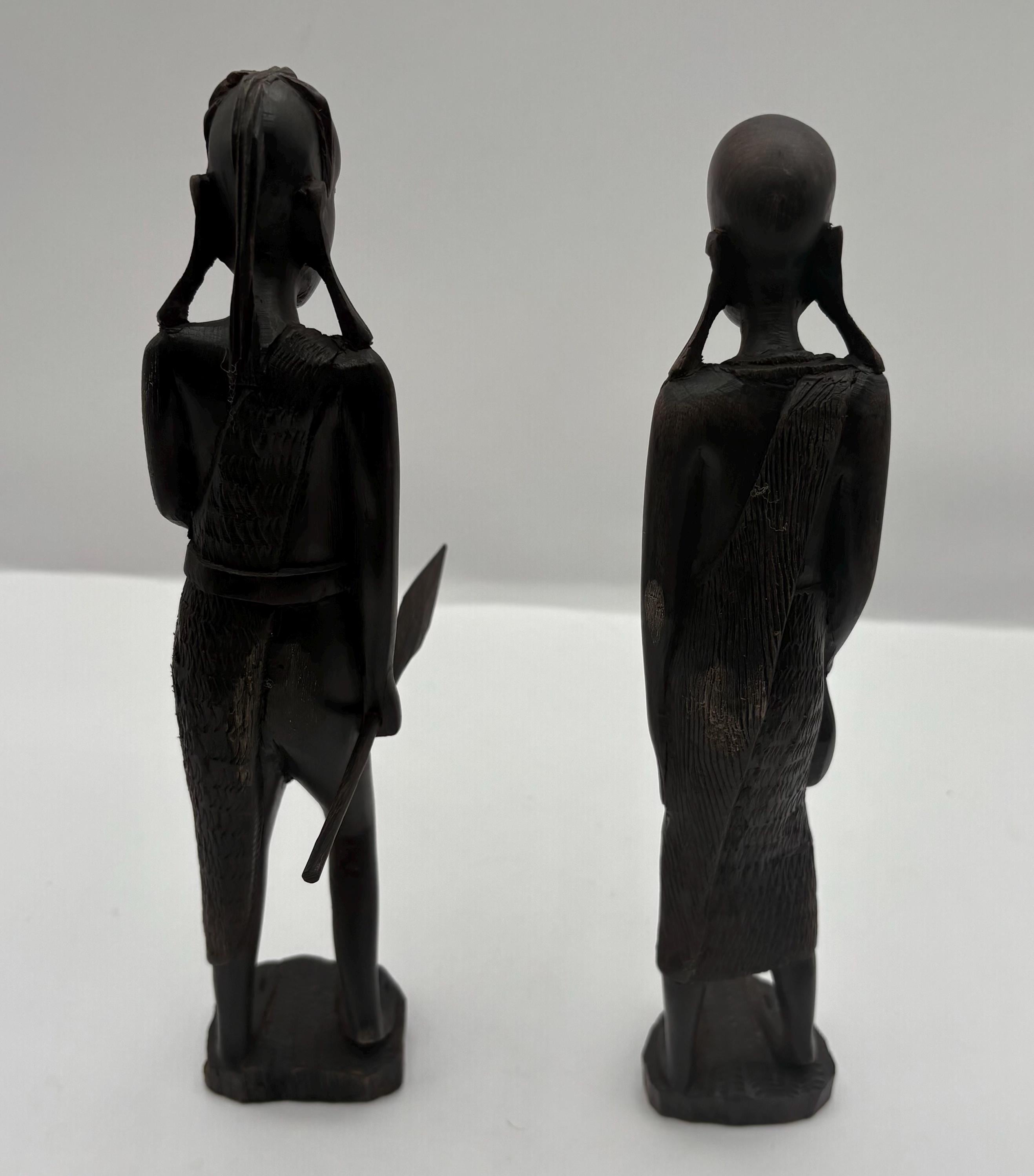 1960年代ケニアで購入 アフリカンアート 木製彫刻 1960年代ケニアで購入 アフリカンアート 木製彫刻