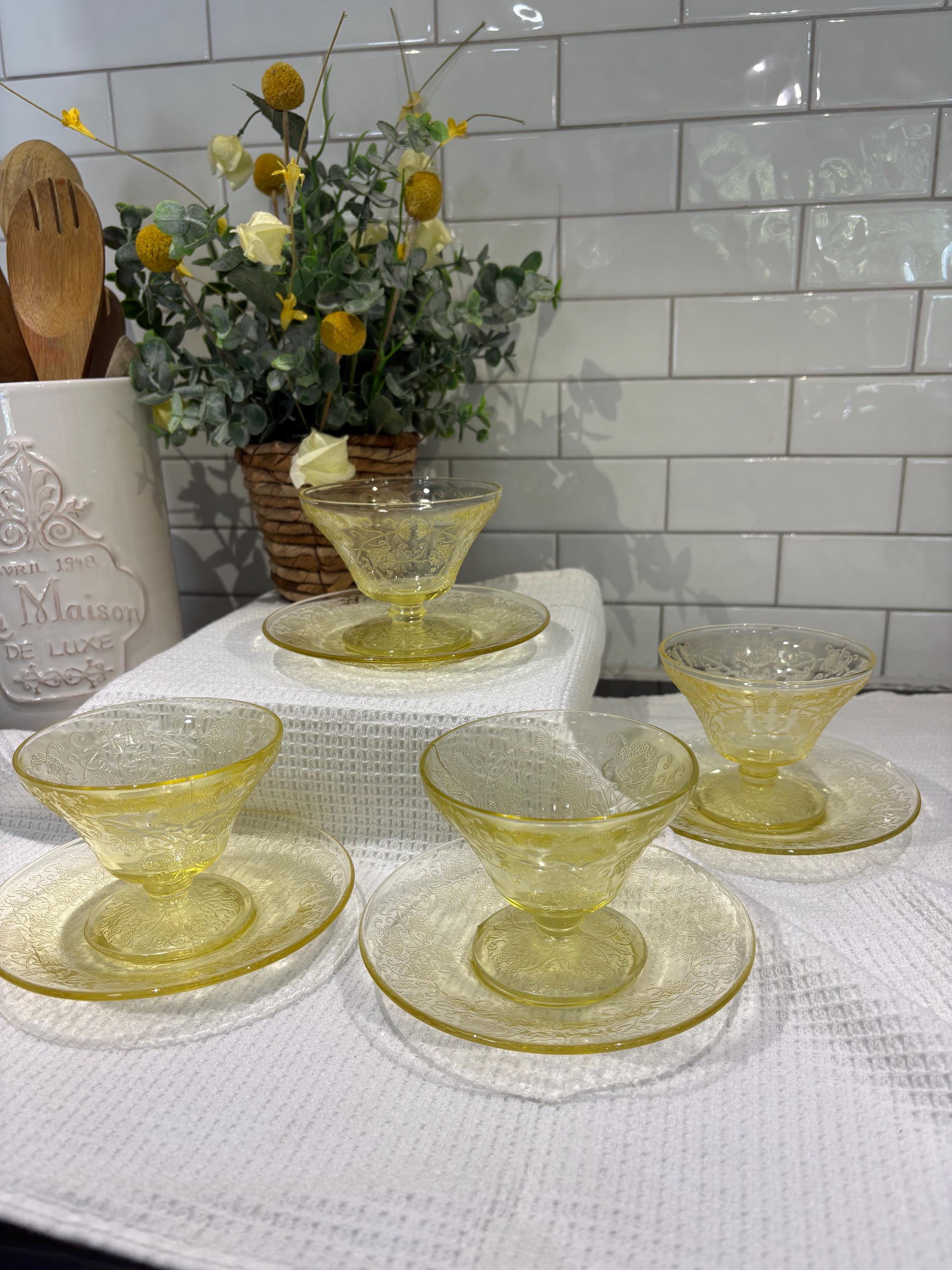 Depression glass - Etsy 日本