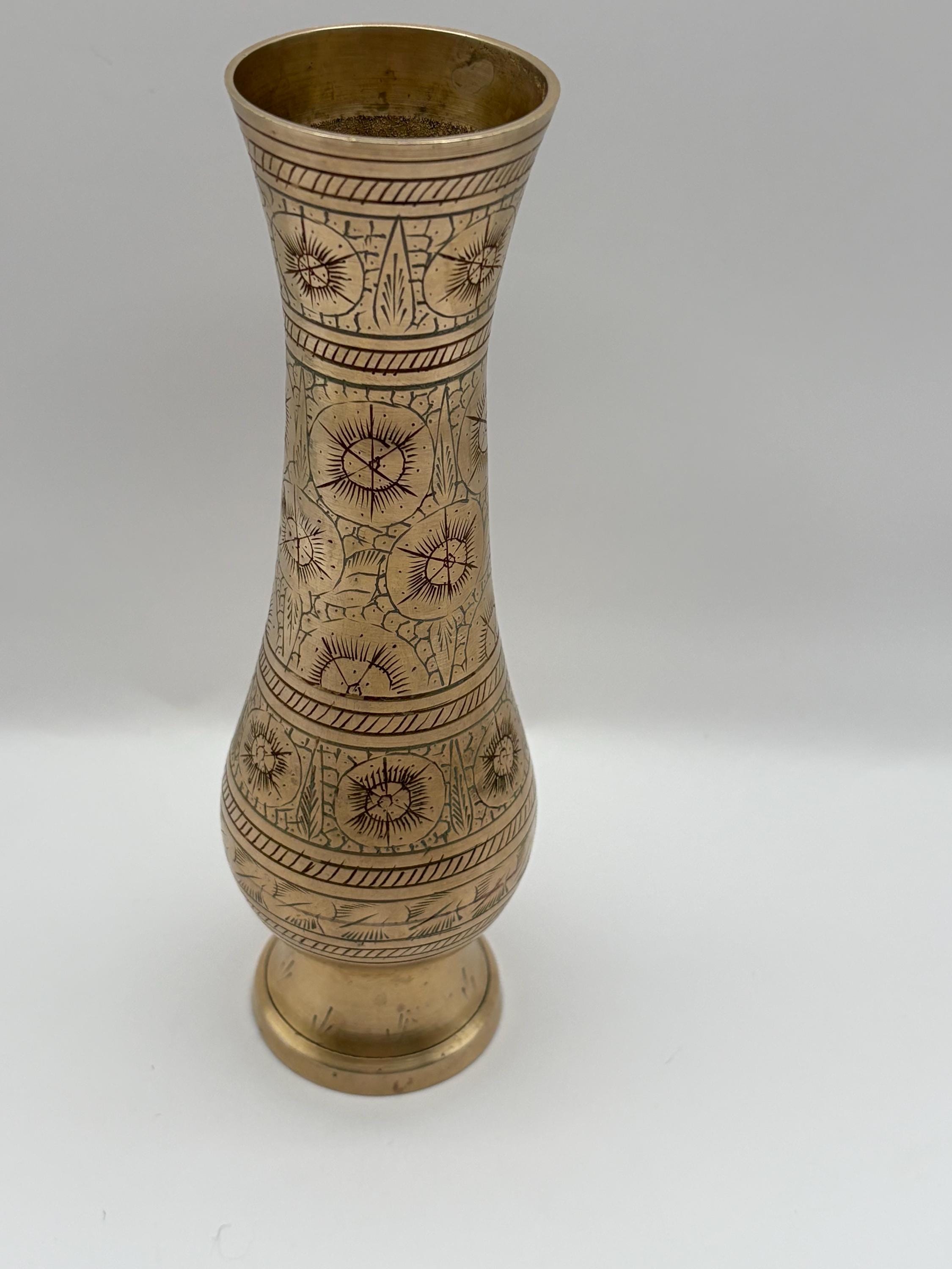 インド製の真鍮製の壺 - Etsy 日本