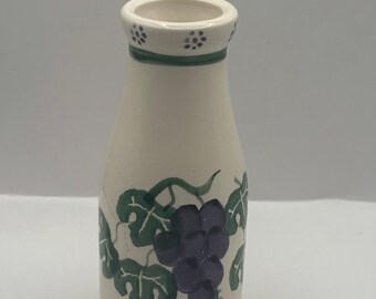 Podstawa do garnka Santa Ana Crock Shop z motywem winogron 5” szer. x 6 3/4 wys.