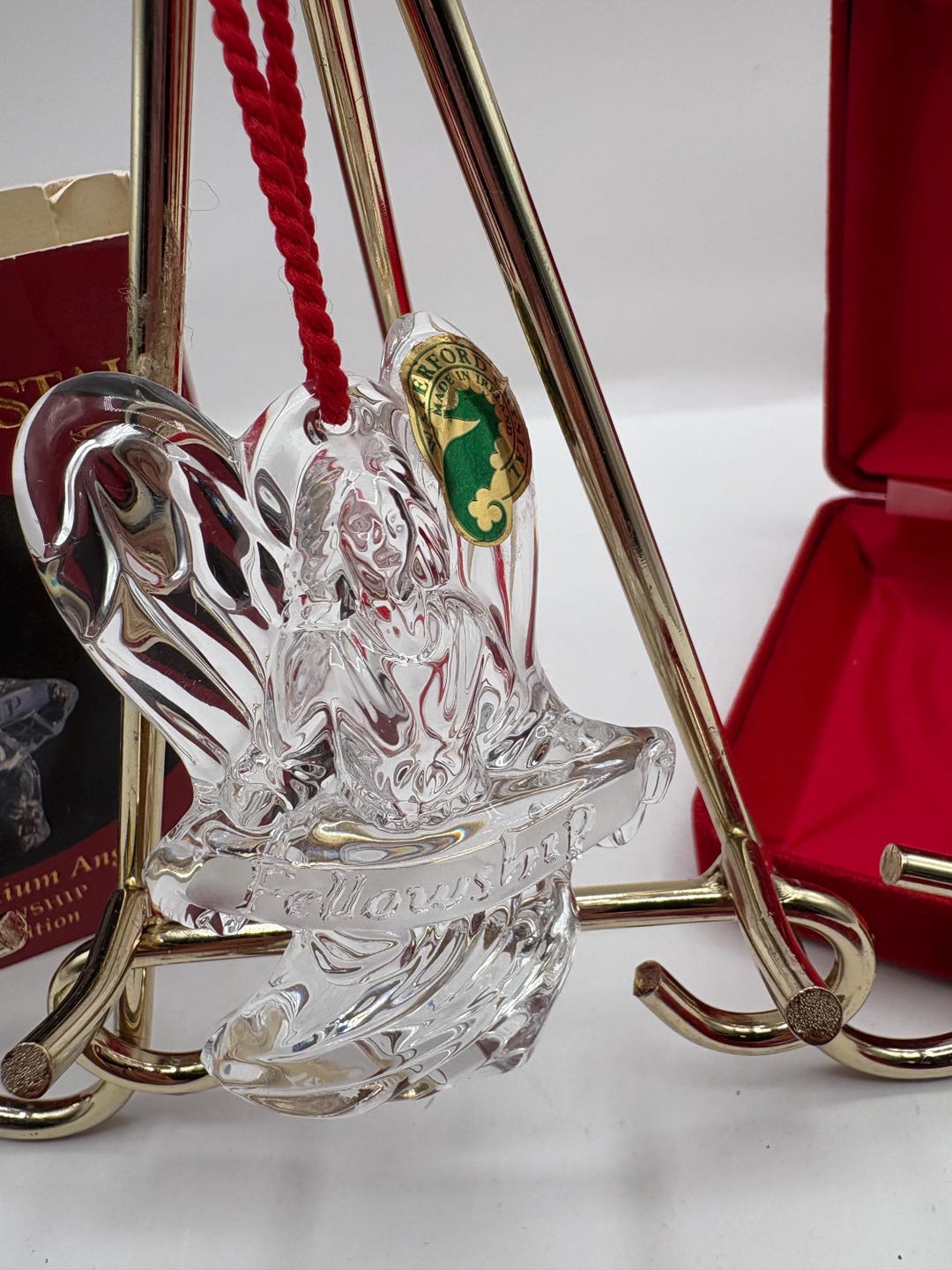 Vintage Waterford Crystal Millennium “ Angel of Fellowship Crystal ...