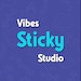 VibesStickyStudio store logo