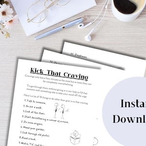 Kick That Craving - 50 ideas to help you beat cravings