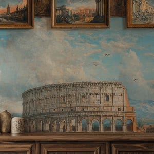 colosseum wallpaper mural