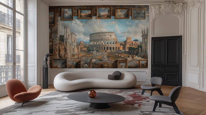 Art-inspired decor design