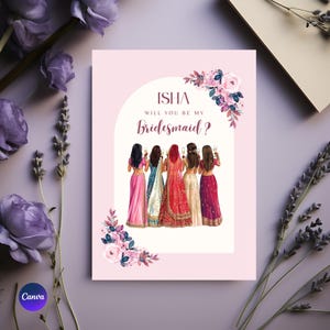 de proposition de demoiselle d'honneur indienne de Zazzle.be Liste d'envies Vous avez des idées ? Faire-part de demoiselle d'honneur pour mariage indien | Proposition d'amis Desi modifiable | Invitation personnalisée de mariée