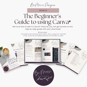 Modern Wedding Ceremony Program: DIY Printable Canva Template (3 5x8 5 Modern Wedding Ceremony Program: DIY Printable Canva Template (3 5x8 5