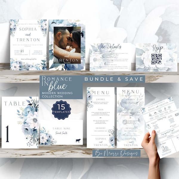 Blue Wedding - Etsy