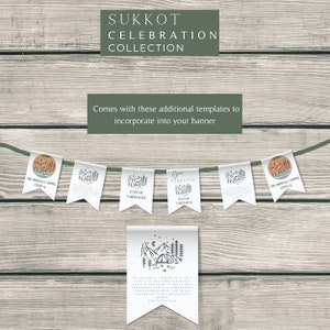 Feast of Tabernacles Banner, Happy Sukkot Banner, Feast of Booths Sign ...