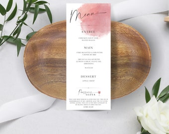 PASSOVER Menu Template, MESSIANIC PASSOVER Dinner Menu, Printable, Digital Download, Menu Editable, Seder Menu