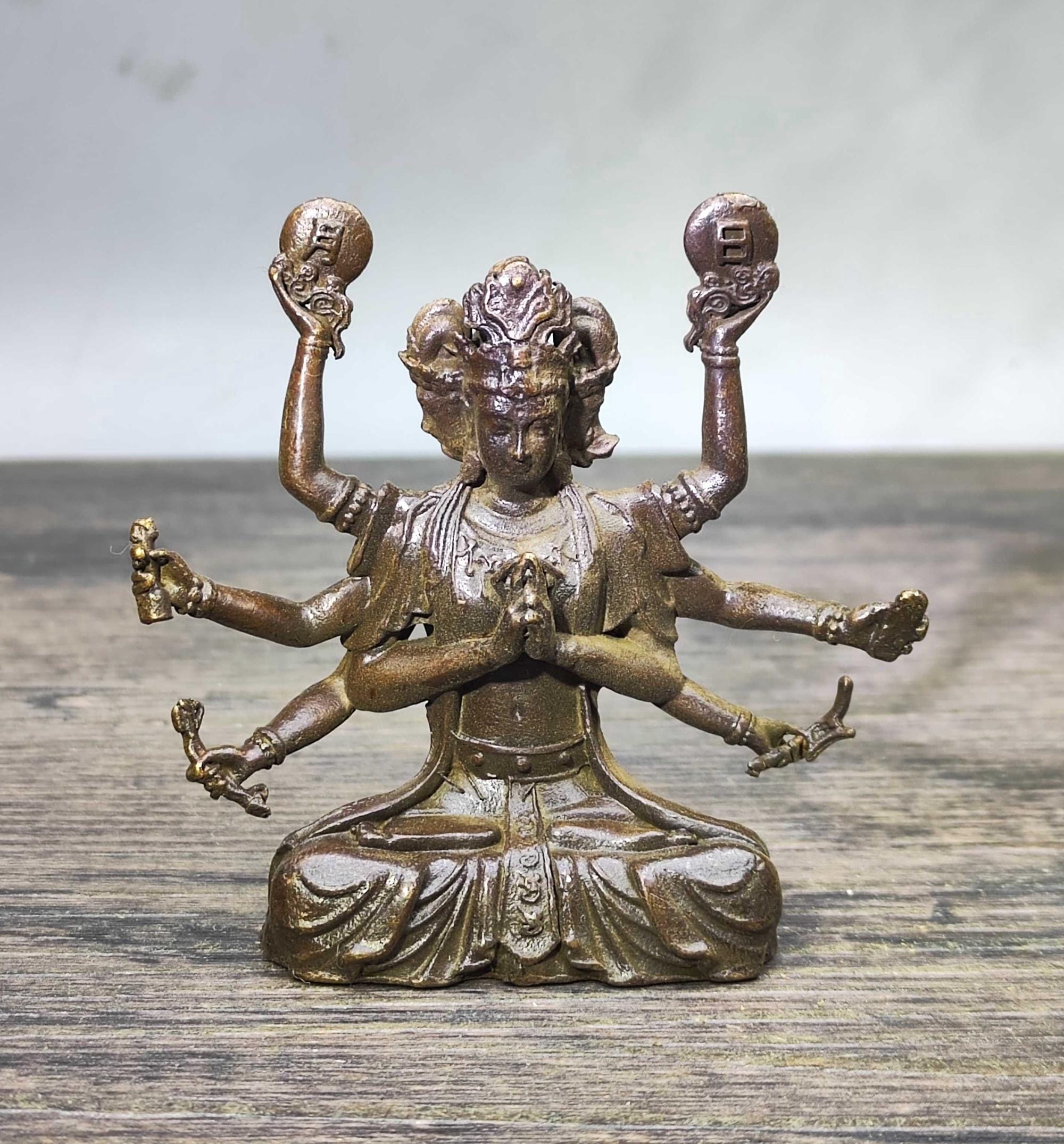 ブロンズ彫刻の仏像 - 室内装飾 - Etsy 日本