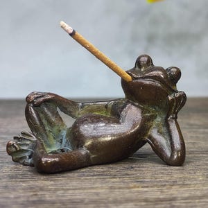Frog incense holder - Etsy 日本